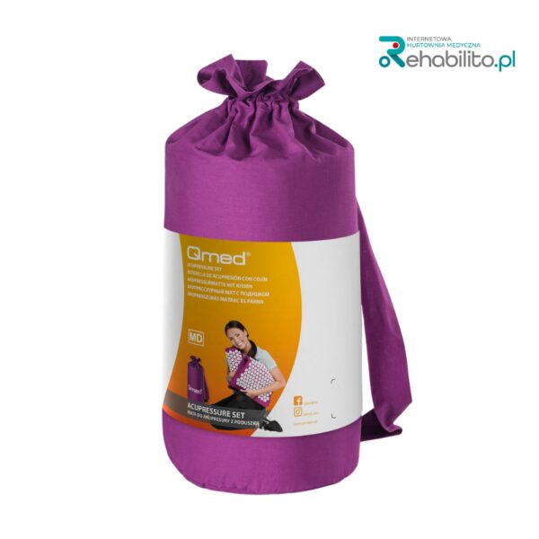 Mata i poduszka do akupresury - Acupressure Set Qmed