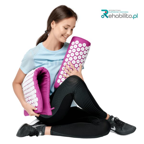 Mata i poduszka do akupresury - Acupressure Set Qmed