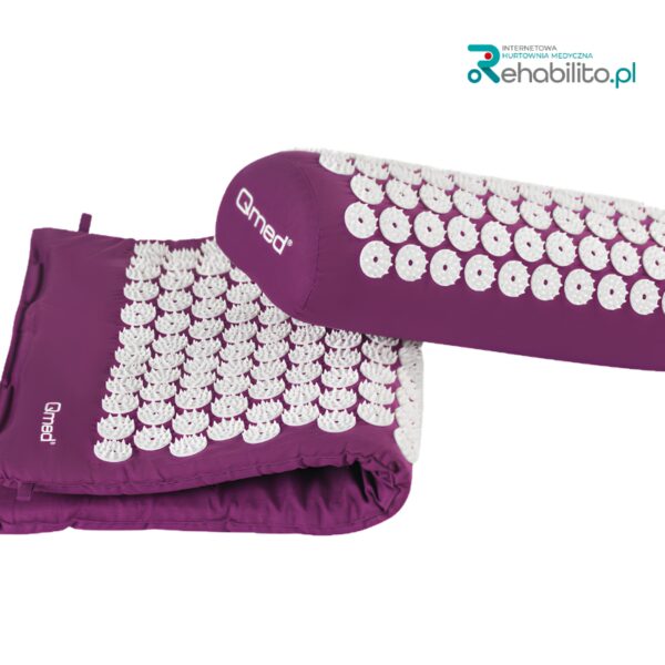 Mata i poduszka do akupresury - Acupressure Set Qmed