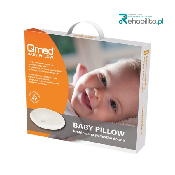 Poduszka profilowana dla noworodków - Baby Pillow Qmed
