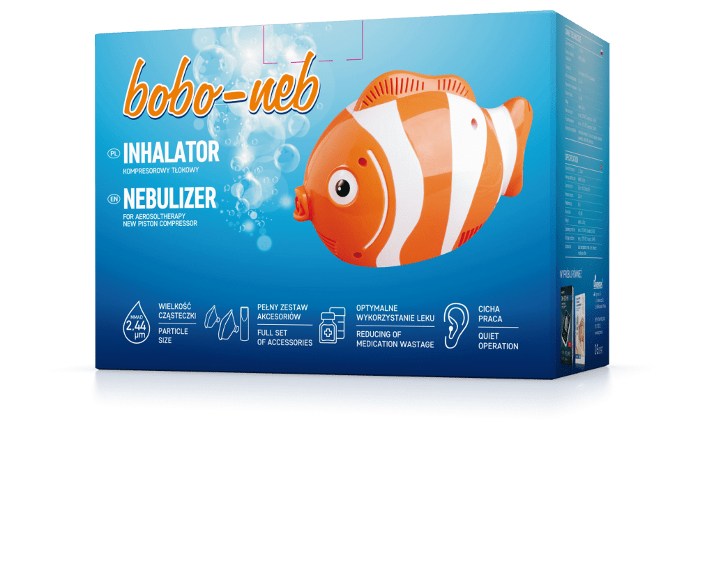 Inhalator kompresorowy tłokowy Bobo-neb dla dzieci - Internetowa ...