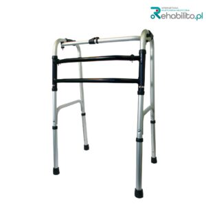 Balkonik aluminiowy składany, wzmocniona rama, krocząco-stały AR-002 ARmedical
