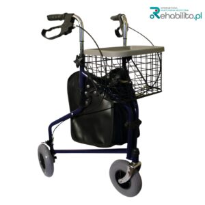 Balkonik trójkołowy z torbą i koszykiem AR-004 Armedical