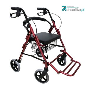 Podpórka rehabilitacyjna 4-kołowa aluminiowa Comfort AR-022 ARmedical