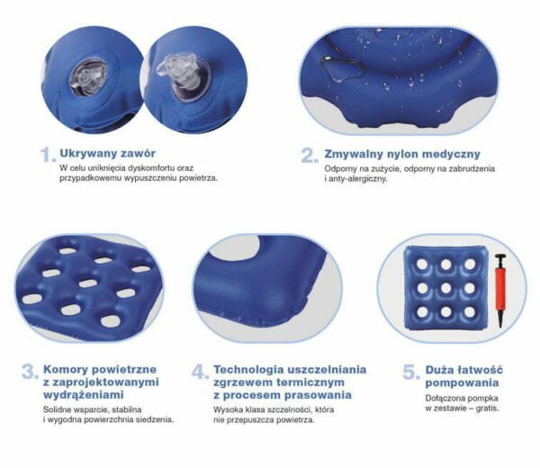 Poduszka przeciwodleżynowa okrągła Prevent AR-090 ARmedical