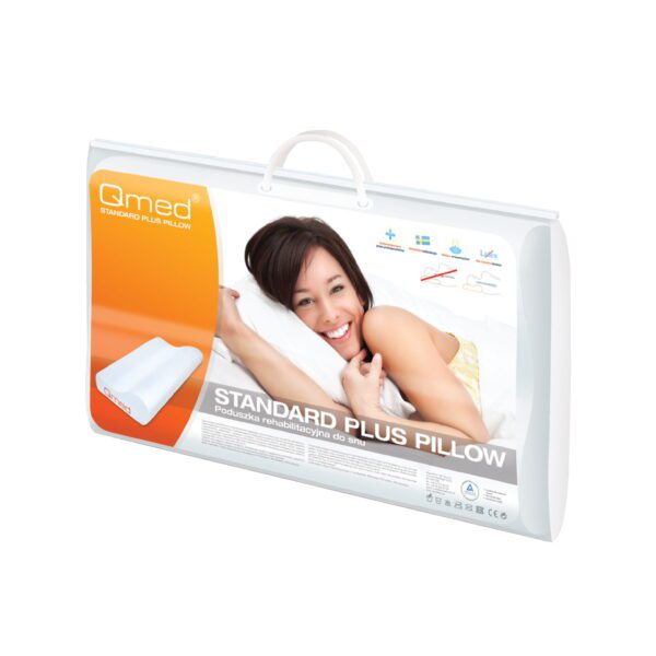 Poduszka ortopedyczna profilowana do snu - Standard Plus Pillow Qmed