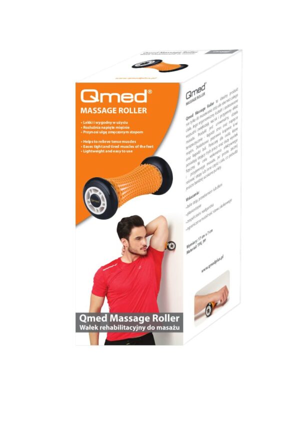 Wałek rehabilitacyjny do masażu - Massage Roller Qmed