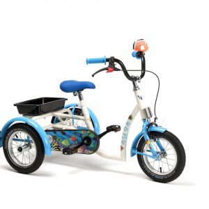Rower rehabilitacyjny trójkołowy dla dzieci w wieku 3-7 lat Aqua Vermeiren