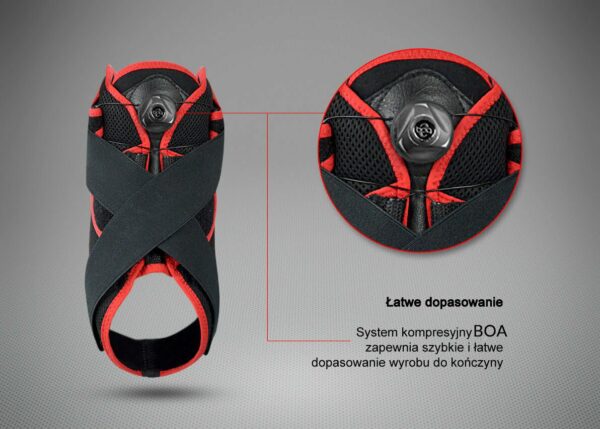 Dynamiczny stabilizator stawu skokowego AM-OSS-05/CCA Reh4mat
