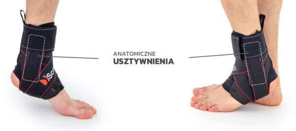 Sznurowana orteza stawu skokowego AM-OSS-03 Reh4mat