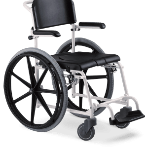 Wózek inwalidzki prysznicowy z funkcją toalety McWet Meyra