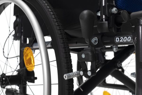 Wózek inwalidzki aluminiowy D200 Split Vermeiren