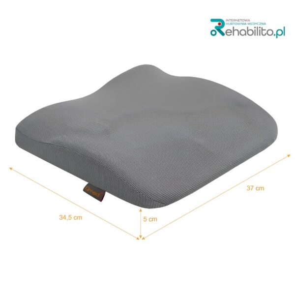 Poduszka bambusowa z żelem chłodzącym Seat&Back Cushion Qmed