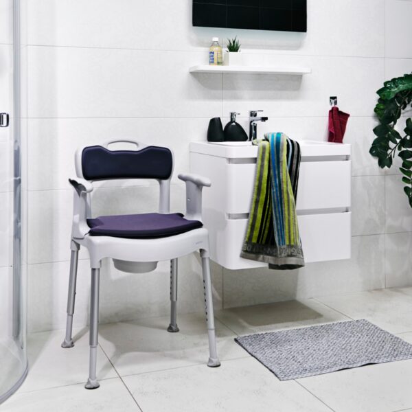 Krzesełko toaletowo-prysznicowe Etac Swift Commode