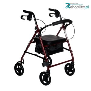 Podpórka rehabilitacyjna 4-kołowa stalowa RF-610 - Rehafund