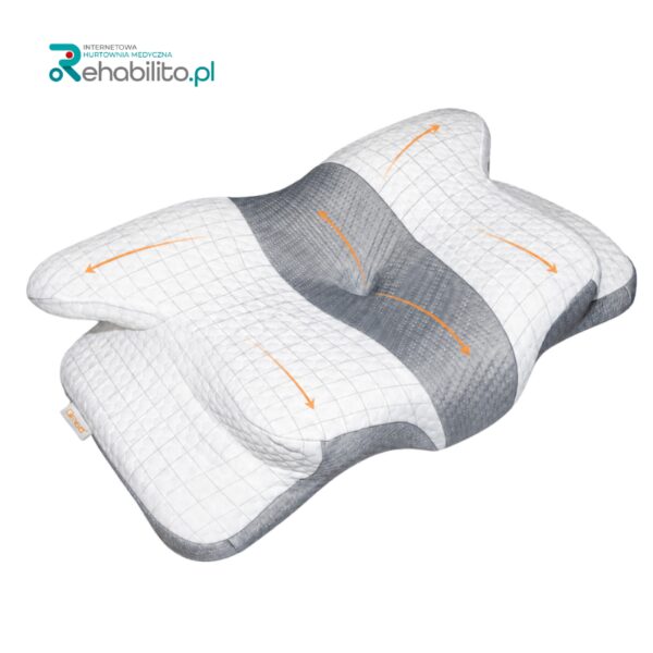 Poduszka ortopedyczna do snu Neck Support Pillow Qmed